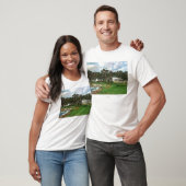 T-shirt Vue extérieure de la loge de Pebble Beach et (Unisexe)
