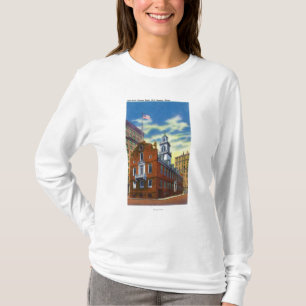 T-shirt Vue extérieure de la vieille Chambre d'état