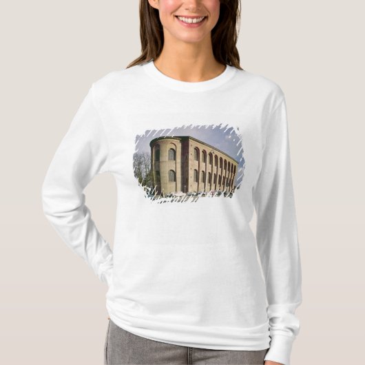 T-shirt Vue extérieure de l'Aula Palatina, c.310 construit (Devant)