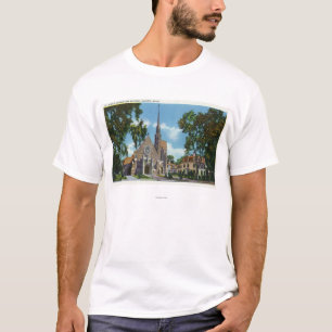 T-shirt Vue extérieure de l'église et de la cure de St