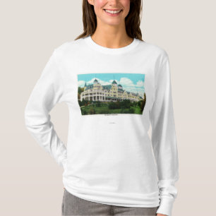 T-shirt Vue extérieure de l'hôtel agréable de bâti