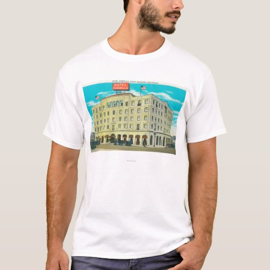 T-shirt Vue extérieure de l'hôtel Carrillo (Devant)