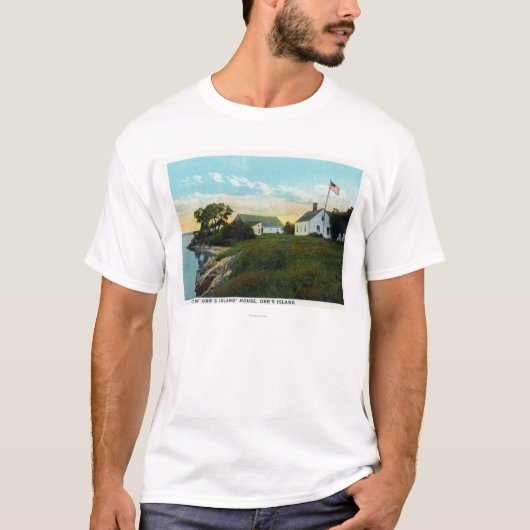 T-shirt Vue extérieure de l'hôtel de carré du congrès (Devant)