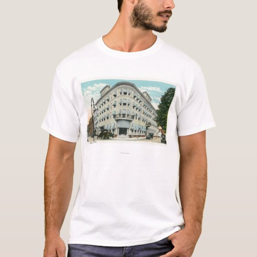 T-shirt Vue extérieure de l'hôtel de Stuyvesant (Devant)