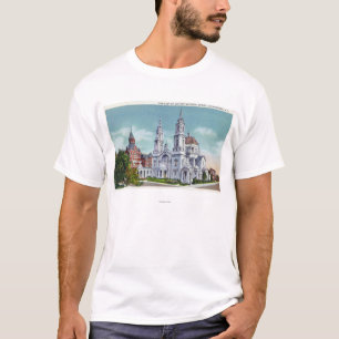 T-shirt Vue extérieure de notre Madame de ressortissant d