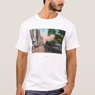 T-shirt Vue extérieure de théâtre d'amphithéâtre sur 