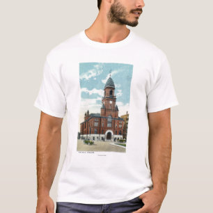 T-shirt Vue extérieure de ville hôtel