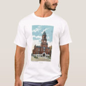 T-shirt Vue extérieure de ville hôtel (Devant)