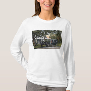 T-shirt Vue extérieure des quarts de courrier