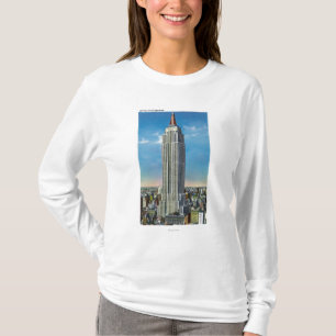 T-shirt Vue extérieure du bâtiment d'état d'empire