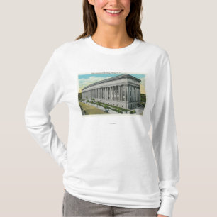 T-shirt Vue extérieure du bâtiment éducatif d'état