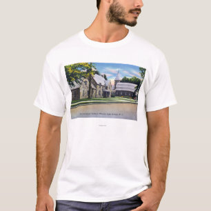 T-shirt Vue extérieure du catholique sacré de coeur