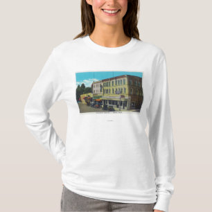 T-shirt Vue extérieure du palais HotelUkiah, CA