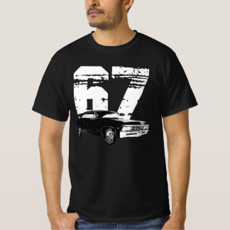 T-shirt Vue frontale de Chevy Impala 1967
