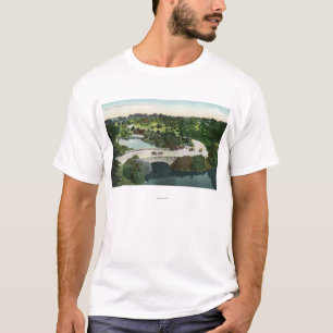T-shirt Vue générale de parc de Franklin