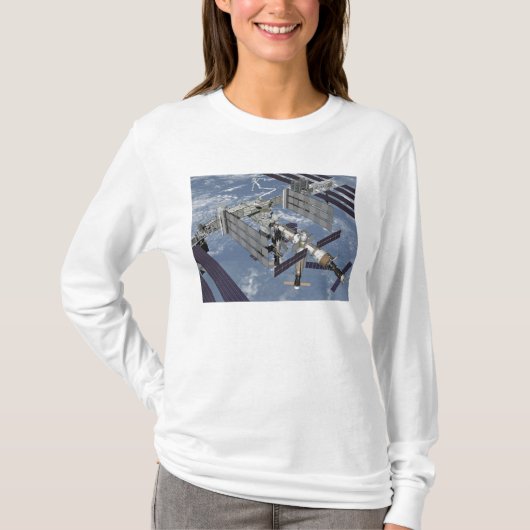 T-shirt Vue générée par ordinateur 7 (Devant)