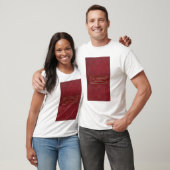 T-shirt Vue géographique du Texas (Unisexe)