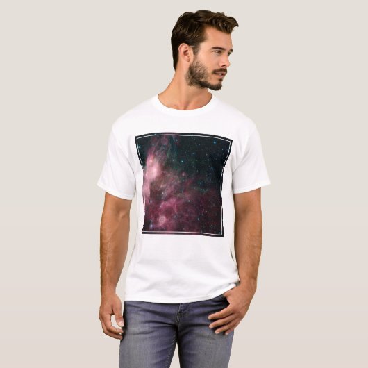 T-shirt Vue Infrarouge Montrant La Naissance Et La Mort De (Devant entier)