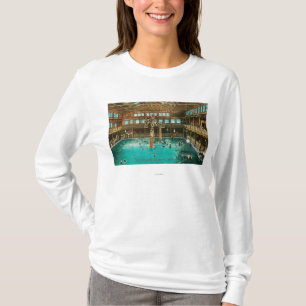 T-shirt Vue intérieure des bains de natation