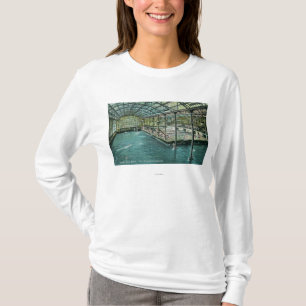 T-shirt Vue intérieure des bains d'intérieur de Sutro