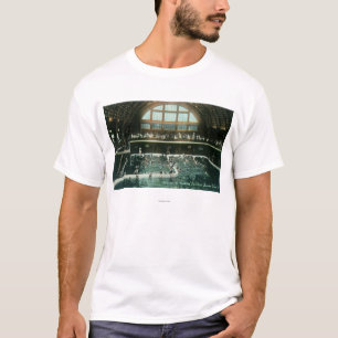 T-shirt Vue intérieure du pavillon se baignant