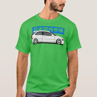 T-shirt Vue latérale Honda Civic EK