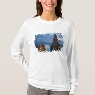 T-shirt Vue nocturne du Bastion des Pêcheurs, colline du C