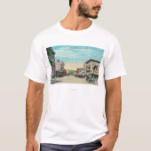 T-shirt Vue occidentale d'avenue de Sherman (Devant)