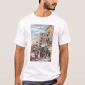 T-shirt Vue occidentale de la promenade (Devant)