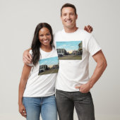 T-shirt Vue occidentale de StreetVisalia principal, CA 2 (Unisexe)