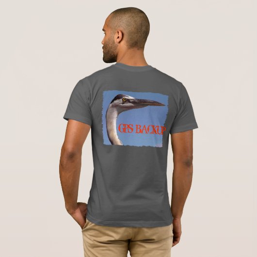 T-shirt Vue oeil d'oiseau (Dos entier)