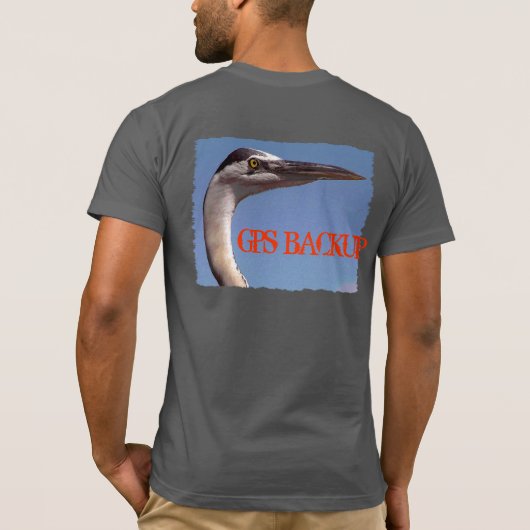 T-shirt Vue oeil d'oiseau (Dos)