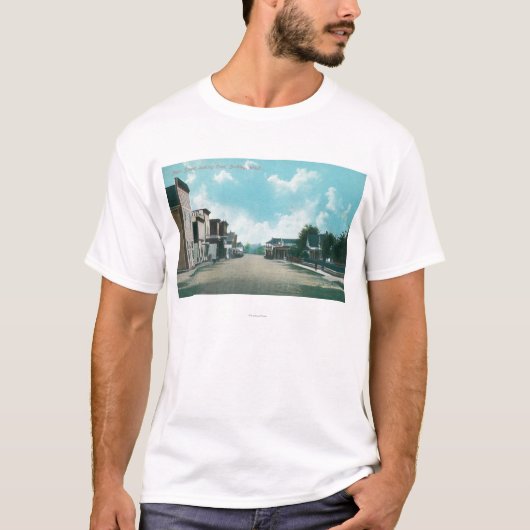 T-shirt Vue orientale de rue principale (Devant)