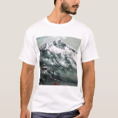 T-shirt Vue Panoramique Du Camp Everest Base (Devant)