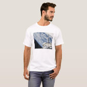 T-shirt Vue partielle de Space Shuttle Endeavor (Devant entier)