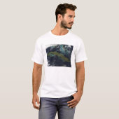 T-shirt Vue satellite de Cuba (Devant entier)