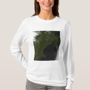 T-shirt Vue satellite de la Nouvelle-Angleterre