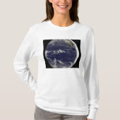 T-shirt Vue satellite de la Terre (Devant)