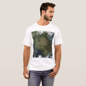 T-shirt Vue satellite de l'Indochine (Devant entier)