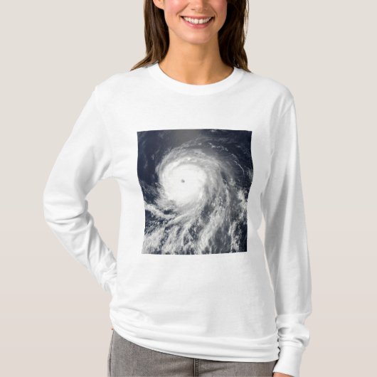 T-shirt Vue satellite de l'ouragan Celia (Devant)