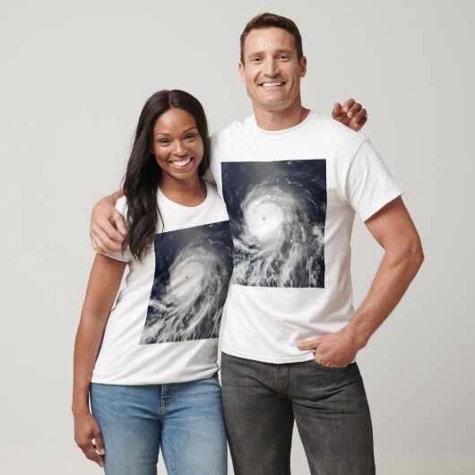 T-shirt Vue satellite de l'ouragan Celia (Unisexe)