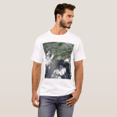 T-shirt Vue satellite du golfe du Mexique (Devant entier)