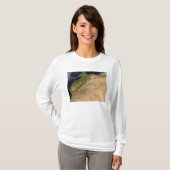 T-shirt Vue satellite du Maroc (Devant entier)