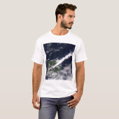 T-shirt Vue satellite d'un panache épais et riche en vapeu (Devant entier)