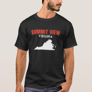 T-shirt Vue Sommet Washington USA State America Travel Wa