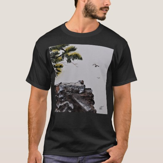 T-shirt Vue sur Canyon (Devant)