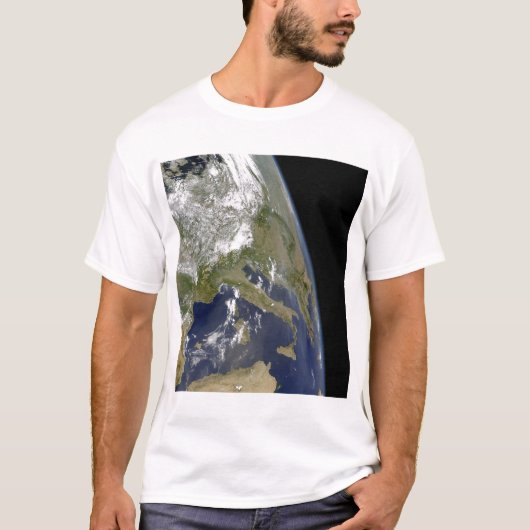 T-shirt Vue sur la Méditerranée occidentale (Devant)