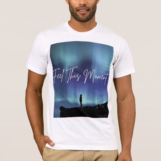 T-shirt Vue sur la nature. (Devant)