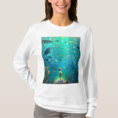 T-shirt Vue sur le fond de la mer - Sea Fish Design (Devant)