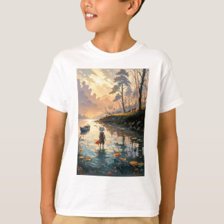 T-shirt Vue sur le lac